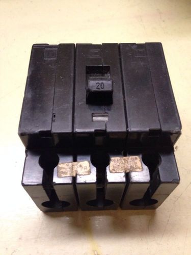 Square d circuit breaker ehb 34020 for sale