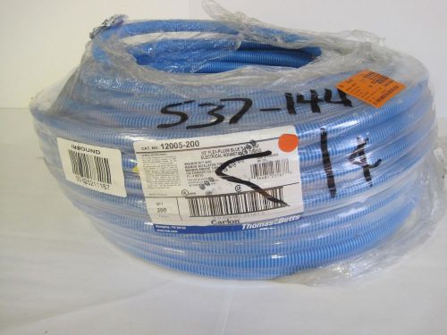 Carlon Flex Plus 200&#039; Blue PVC ENT Electrical Coil Tubing 1/2&#034; 12005-200 NNB
