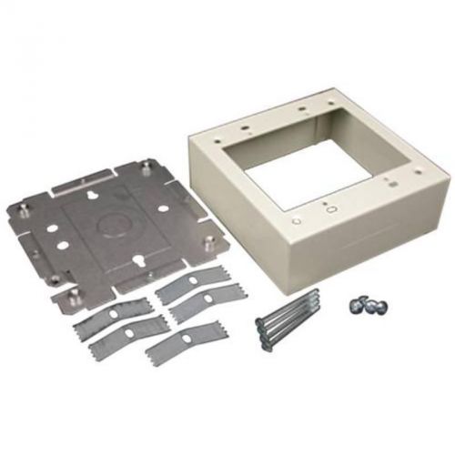 V2400 steel 2-gang switch and receptacle box v2448-2 wiremold company v2448-2 for sale