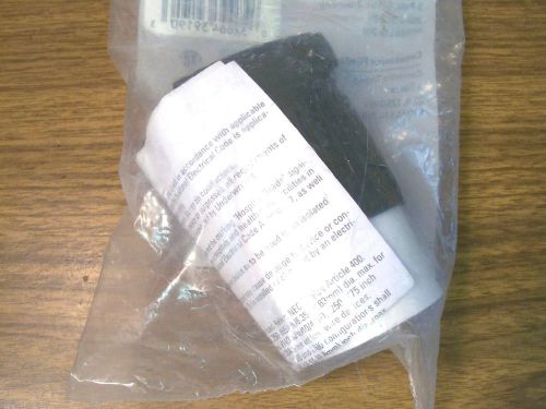 Cooper locking connector cat#l1420c 20a/250v/3pole 4w-ground *new* for sale