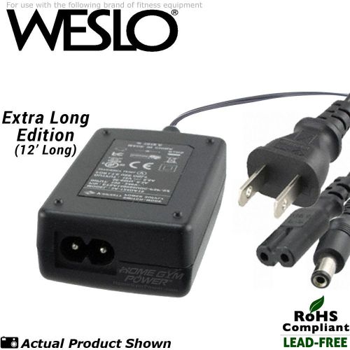 Weslo Pro Pursuit &amp; Momentum CT 5.9 Elliptical AC Adapter (XL)