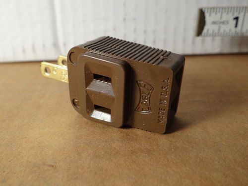 Lot (3) vintage Eagle rubber 3-WAY power plug outlet splitter adapter