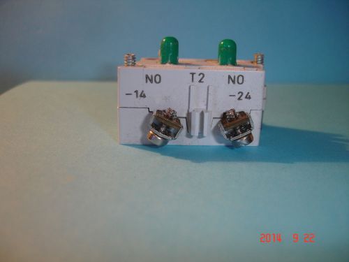 Cutler hammer 10250t2  contact block 2 no series d2  new in box lot of 16 for sale