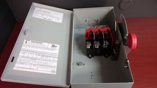 Eaton cutler hammer heavy duty safety switch dh361urk for sale