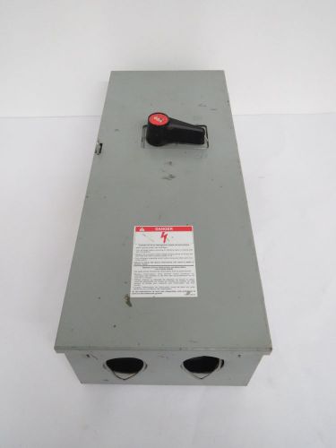 Federal pioneer 1636 60a amp 600v-ac 3p fusible disconnect switch b440193 for sale