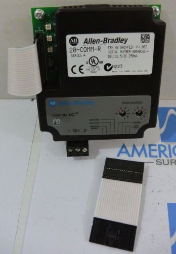 Allen Bradley 20-COMM-R Series A Remote I/O Adapter