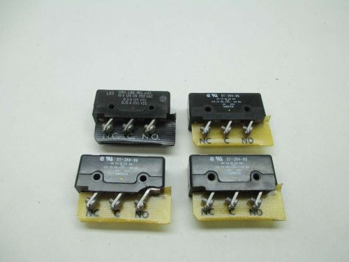 Lot 4 new micro switch dt-2r4-b6 limit 250v-ac 0.15a amp switch d386334 for sale