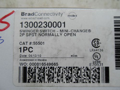 (x5-25) 1 nib woodhead brad connectivity 55501 swinger switch for sale