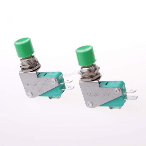 10pcs  ac 125v 15a push button actuator spdt no nc momentary miniature micro swi for sale