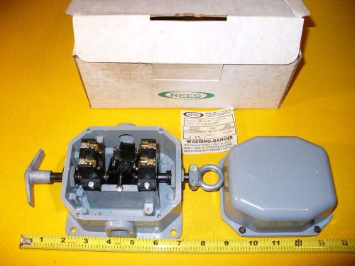 Rees pull cord switch electric control box electrical for sale