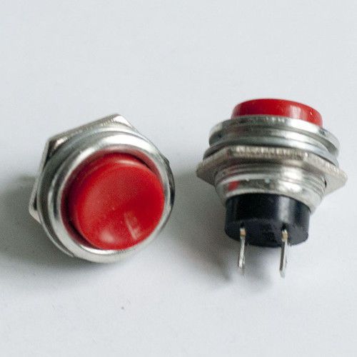 Red OFF (ON) Push Button Horn Switch Horn Button New Horn Button
