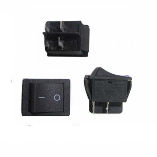 20x rocker switch double dpst 15a 250v ac 4 pin black 2-way 31*25mm big current for sale