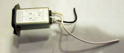 Schaffner FN 322-3/01 Power Plug Female (Shimadzu SCL-6B System Controller)