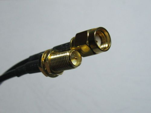 1 pcs 50cm antenna rp-sma coaxial cable for wifi router for sale