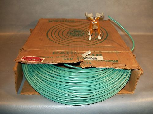 Essex #14 Green Stranded Copper Wire Approx. 500&#039;