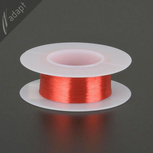 39 AWG Gauge Magnet Wire Red 1600&#039; 155C Solderable Enameled Copper Coil Winding