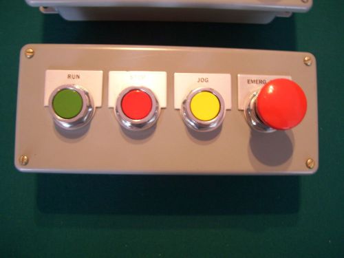 One - new - four position - push button station nema 12 - two available for sale