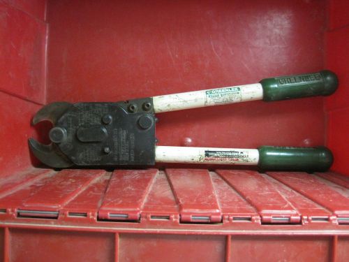 Greenlee 764 cable cutters for sale