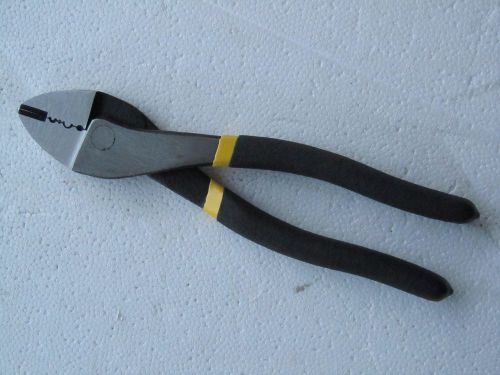 Heavy Duty Crimping Press Pliers Tools for Terminals With Wire Cutter