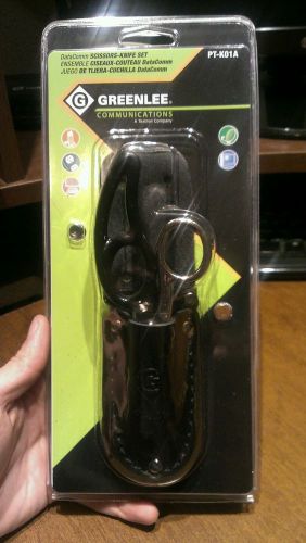GREENLEE PT-K01A DataComm Scissors-Knife Set Snips, Cable, Kit
