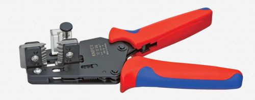 Knipex 12-12-06 precision wire insulation strippers with blade - awg 26-10 for sale
