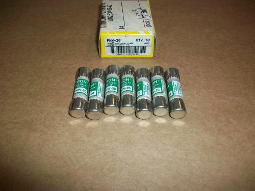 7pc Buss FNW-20 Tron Time Delay Fuse  NEW IN BOX