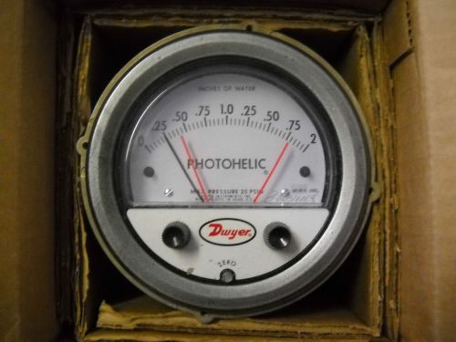 Dwyer instruments a3002 photohelic pressure switch/gage,series 3000 for sale