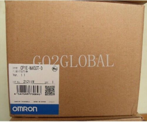 PLC CP1E-N40DT-D New Omron  60 days warranty
