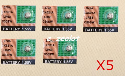 5PCS LR521 Batteries coin batteries watch batteries Perfect
