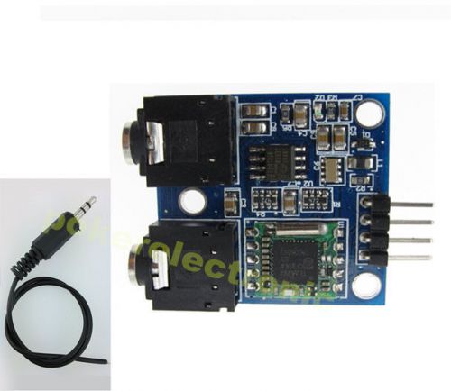 1xtea5767 fm stereo radio module for arduino 76-108mhz with free cable antenna b for sale