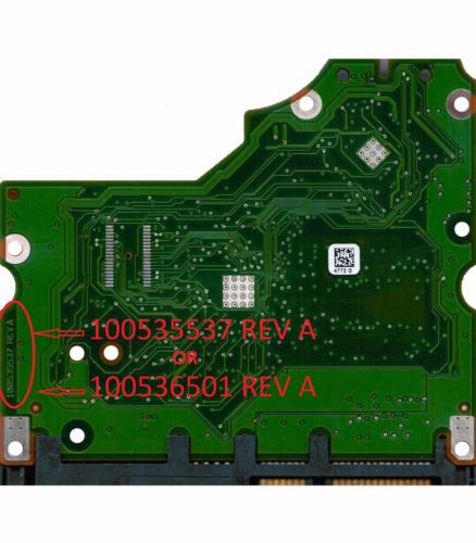 Pcb board for barracuda 7200.12 st31000524as 100535537 with firmware transfer for sale