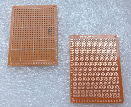 New Prototyping PCB Printed Circuit Board 5x7 cm 5PCS