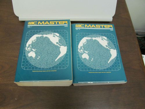 IC MASTER 1985 SOFTBOUND VERSION, VOLUME I &amp; II,  5294 TOTAL PAGES, SOFTBOUND