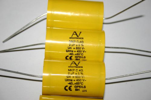 8 x 2uf 850v mkp capacitor arcotronics for sale
