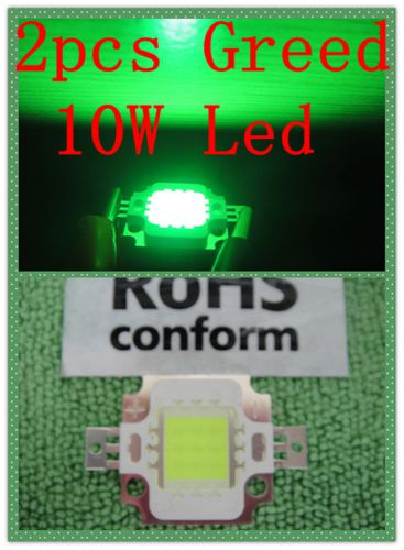 2pcs 10W Green High-brightness 700LM Save Power 10Watt 9V-12V LED light bulb mh