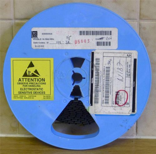 VECTRON 16.384mHz XTAL/OSC VDUGLD16.384 3.3V SMT REEL OF 384, LCC PACKAGE - NEW