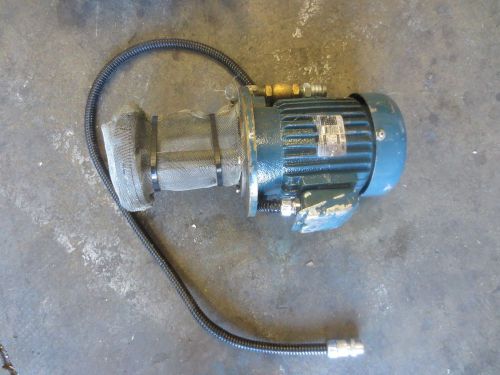 Leadwell mcv-550s cnc mill yeong chyuan coolant pump type yc 3 phase 2 pole for sale