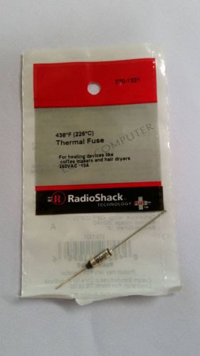 Radioshack 443°f (228°c) thermal protector fuse for sale