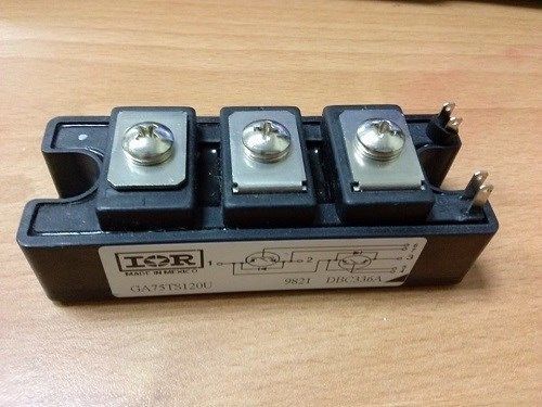 GA75TS120U IR IGBT MODULE, 1200V, 75A, INT-A-PAK  Q&#039;TY:1PC/LOT