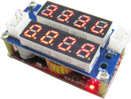 Dc to dc converter buck step down power supply led driver with ammeter voltmeter for sale
