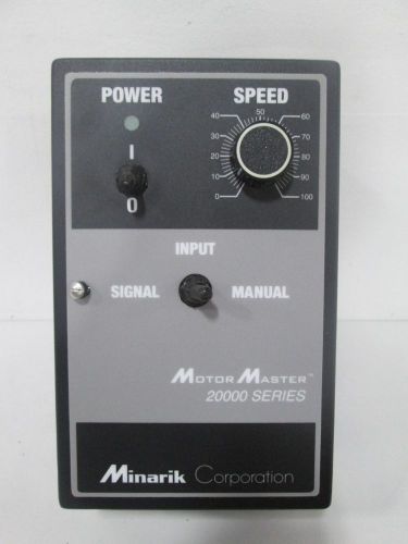 New minarik pcm23401a motor master 20000 dc 2hp 180v-dc motor drive d297751 for sale