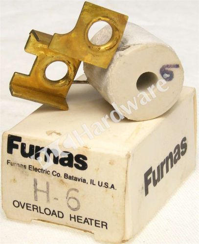 New furnas h6 thermal overload heater element  0.59 - 0.66a, qty for sale