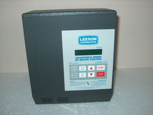 Leeson speedmaster adjustable ac motor speed control 174924 7.5 hp **new** for sale