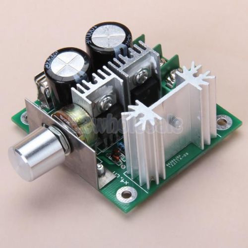 Pwm dc motor speed controller with knob 12v-40v 10a 13khz 73*60*27mm for sale