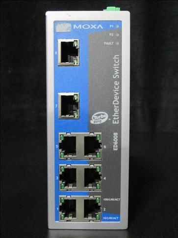 MOXA ED6008 Industrial Network Switch *Used*