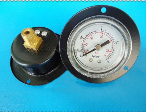 40mm axial band edge (built-in) 0-2kg barometer gauge pressure gauge super well for sale