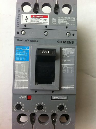 250 amps.siemens,sentron bracker,model :fd63f250,series :b,new,missing box for sale