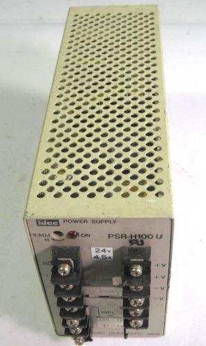 Idec 24V 4.5A switching power supply PSR-H100 U