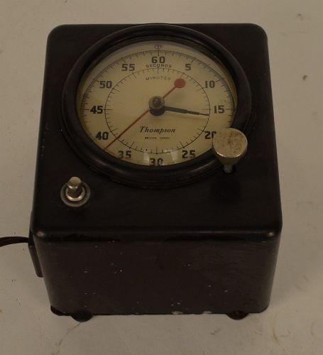 Thompson Electric Stop Timer 60 Minutes Bristol Connecticut