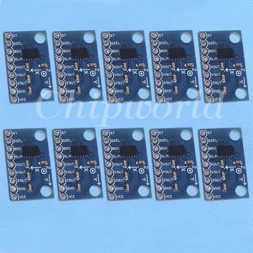 10pcs mma7361-triple axis accelerometer breakout sensor for arduino mega for sale